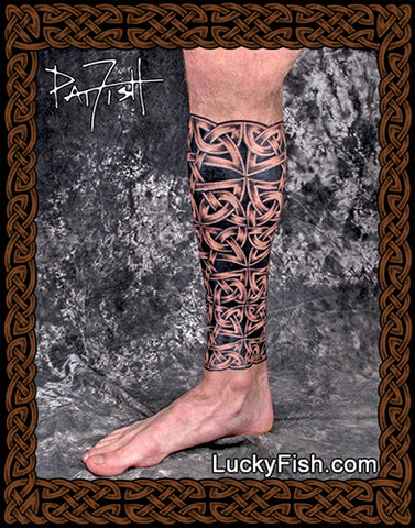 WorldTattooGallery.com on Tumblr: Leg sleeve tattoo by © Dassssart.
