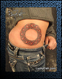 Sanctuary Ring Celtic Tattoo Design