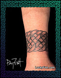 Triple Loop Celtic Band Tattoo Design