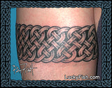 Triple Loop Durrow Band Celtic Tattoo Design