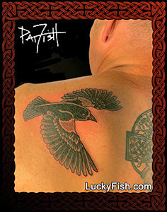 Blackbird Tattoo Design