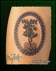 The Loving Tree Tattoo Design