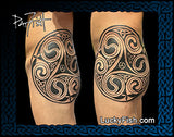 Mercurial Spirals Tattoo Design 1