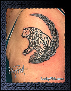 cherokee bear tattoo