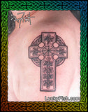 Scottish Kings Cross Celtic Memorial Tattoo Design