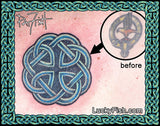 Father Knot Celtic Coverup Tattoo Design