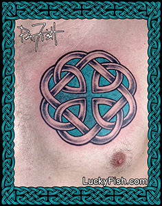 Father Knot Celtic Tattoo Design