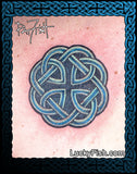 Father Knot Celtic Circle Tattoo Design