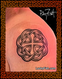 Father Knot Celtic Tattoo Design 9
