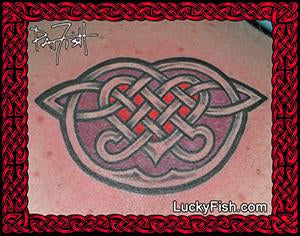 Welsh Wedding Knot Celtic Tattoo Design