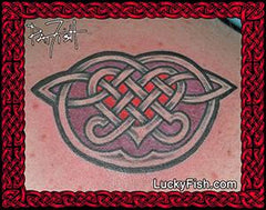 Welsh Wedding Knot Celtic Tattoo Design