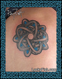 Atomic Orb Celtic Tattoo Design