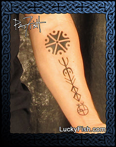 spiritual art tattoos