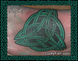 Trinity Knot Celtic Christian Tattoo Design