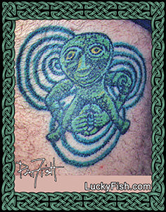 Sheela Na Gig Irish Tattoo Design