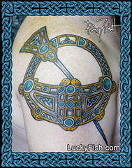 Tara Brooch Celtic Tattoo Design by Pat Fish