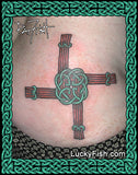 St Brigit's Cross Celtic Tattoo Design