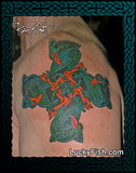 Eagle Cross Celtic Warrior Tattoo Design