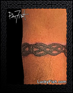 Carrick Bend Rope Tattoo Design