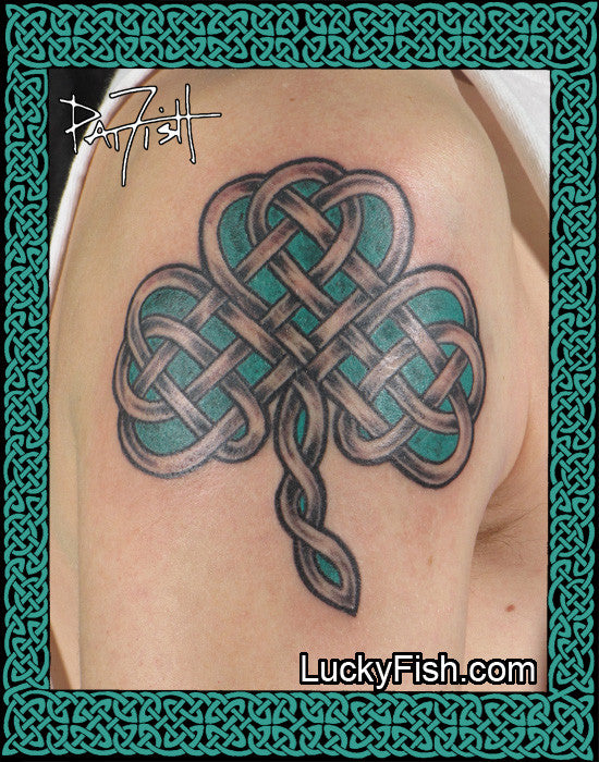 Top 9 Shamrock Tattoo Designs And Images  Styles At Life