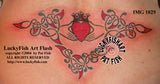 Claddagh Lace Celtic Tattoo Design 2