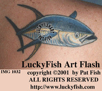Cool Tuna Tattoo Design 1