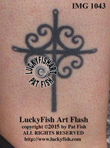 San Xavier Cross Tattoo Design 1