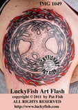 Tree of Fire Celtic Tattoo Design 1