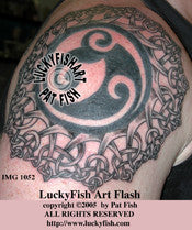 Celtic Fractal Tentacles Tattoo Design 1
