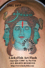 Shiva Nataraja Hindu Tattoo Design 1