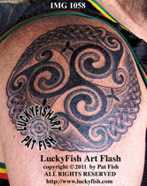 Secret Knowledge Celtic Tattoo Design 1