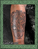 Templar Cross Celtic Tattoo Design 3