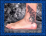 Knotwork Salmon Celtic Tattoo Design 2