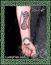 Pictish Glyph Power Tattoo Design 