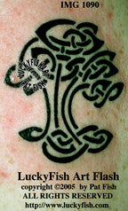 Sacred Tree of Life Tribal Celtic Tattoo Design 1