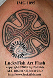 Cardinham Celtic Cross Tattoo Design