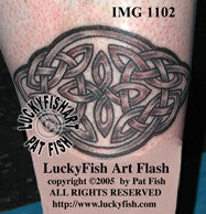 Blarney Knot Celtic Tattoo Design 1