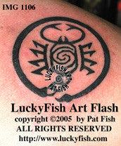 Scorpio Shield Astrology Tattoo Design 1