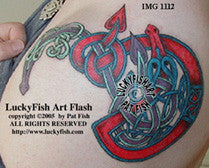 Dragon Knots Celtic Tattoo Design 1