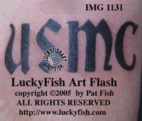 USMC Tattoo Tattoo Design 1