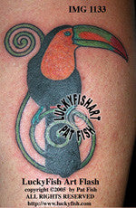 Toucan Tattoo Design 1