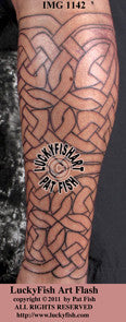 Celtic Kilt Sock Tattoo Design 1