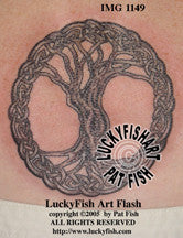 Oak of Life Celtic Tattoo Design 1