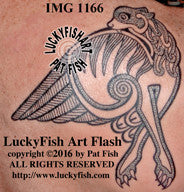 Angel Lion Celtic Tattoo Design