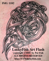 Slithers Celtic Tattoo Design 1