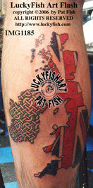 Heritage Map Celtic Tattoo Design 1