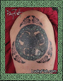 Triune Tree Celtic Tattoo Design 3