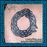 Celtic Oroborus Tattoo Design 2
