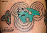 Heart Arrow Bear Native American Tattoo Design 2