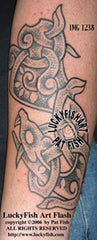 Stone Dragon Tattoo Design 1